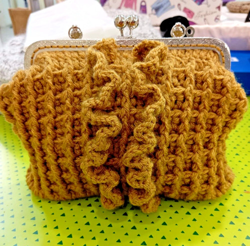 Pochette lana uncinetto - pochette,