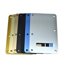 Coperchio cavità tremolo piastra posteriore ST in metallo alluminio anodizzato per parafango americano