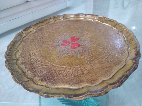 Grande vassoio antico - , legno