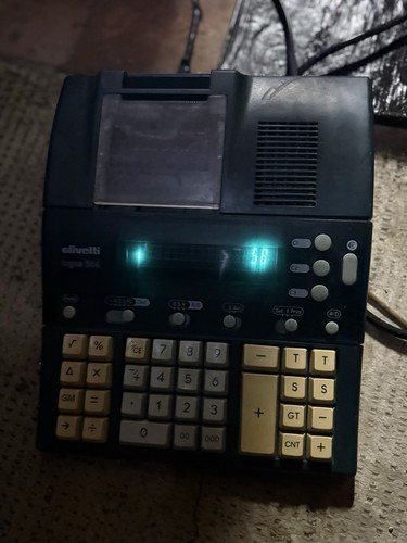 Olivetti logos 584 - 584, calculator