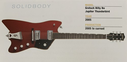 2005 gretsch billy - 2005, jupiter