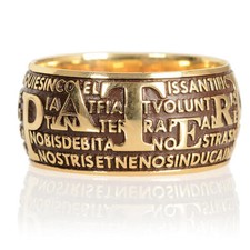 ANELLO CON PREGHIERA PADRE