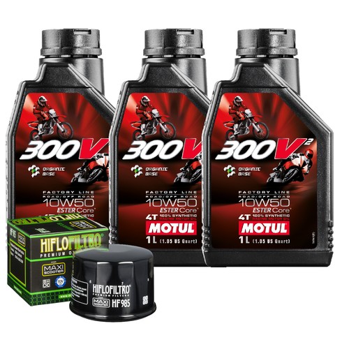 Kit tagliando olio motul 300v - kit,