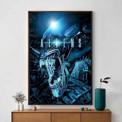 Poster film aliens arte - film,
