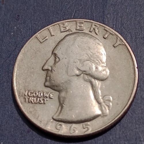 Quarter dollar usa 1965 - quarter,