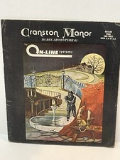 Vintage Apple II RPG Cranston Manor Hi-Res Adv 3 Sierra sistemi on-line