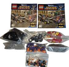 LEGO #6864 DC Universe La Batmobile e l'inseguimento delle due facce 100% completo senza scatola