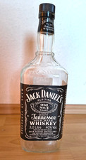 Bottiglia Jack Daniels 3 litri vuota decorazione senza contenuto Daniel's Tennessee Whiskey
