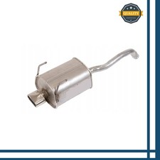 SILENZIATORE TERMINALE CROMATO