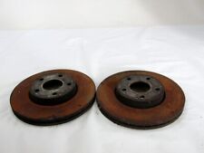 1734696 COPPIA DISCHI FRENO ANTERIORI FORD FOCUS SW 1.6 D 80KW 5M 5P (2010) RICA