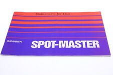 ✅ GOSSEN SPOT-MASTER