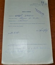 LIVORNO, PITTORE GEDE' DANILO 1957