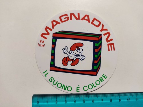 Adesivo magnadyne suono - tv,