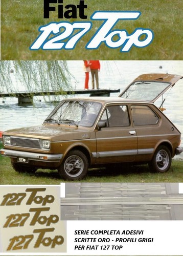 Fiat 127 top coppia - 127, fregio
