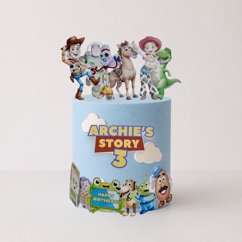 Topper torta toy - torta, story