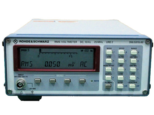 Voltmetro rohde schwarz ure2 - rohde,