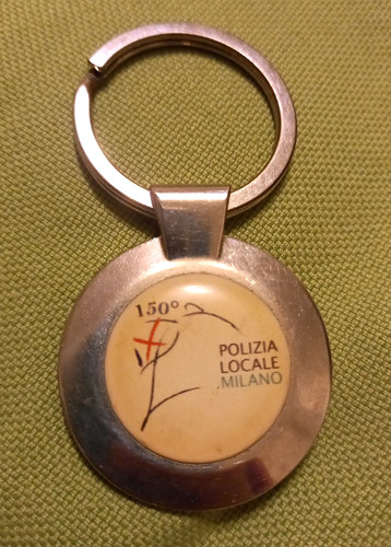 Portachiavi polizia locale - portachiavi,