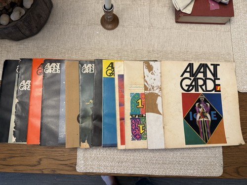 Avant garde magazine lot - magazine,
