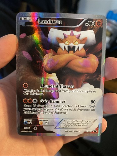 Landorus bw43 pokémon card - landorus,