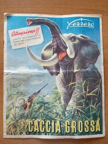Album figurine ferrero - figurine, 1955