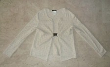 ATTUALISSIMA Maglia GIACCA CARDIGAN TALCO  Tg. M vero affare