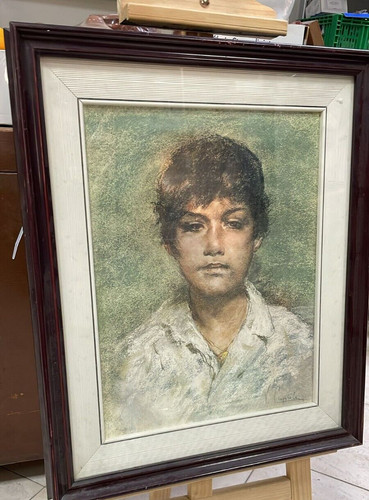 Quadro volto ragazzo - di, ragazzo"
