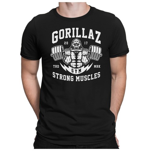 Gorillaz gym shirt - gorillaz, uomo