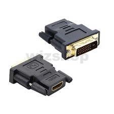 Adattatore Convertitore da DVI a HDMI bidirezionale HDMI 19 pin e DVI-D (24+1)