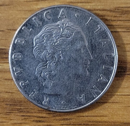 Vinatge 1977 italy lire - r,