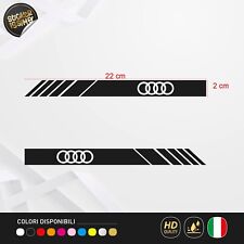 Adesivi Compatibili in Stile Audi - Tuning Specchietti Prespaziati 2 pz