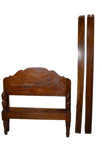 Antico rustico letto singolo - letto,