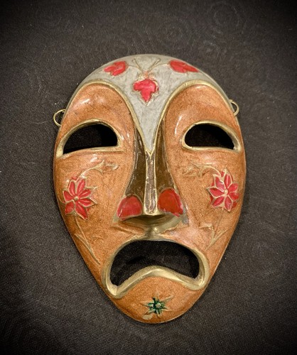 Maschera veneziana smaltata - veneziana,