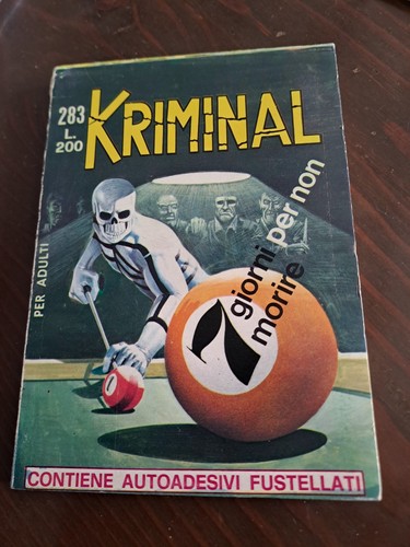 Kriminal 283 ed - n.283, (ed.corno