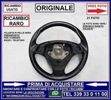 VOLANTE STERZO IN PELLE -per