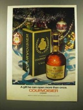 1975 Courvoisier Cognac Ad - Open More Than Once