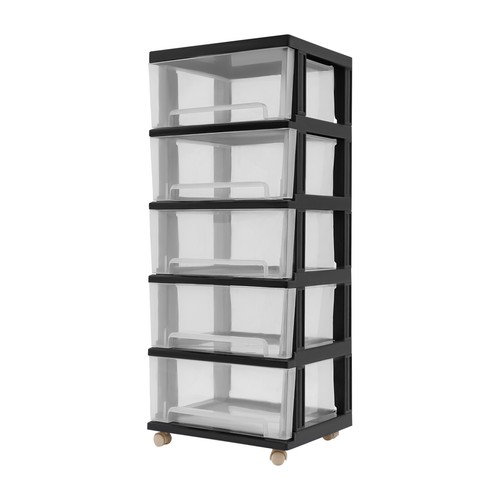 Cassettiera plastica con - cassettiera,