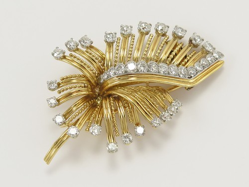 Spilla cartier monture oro - in,
