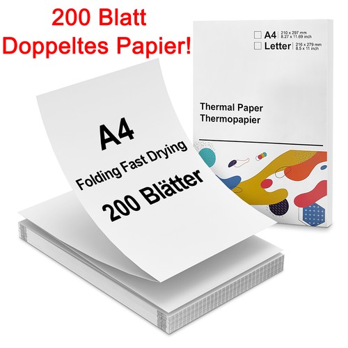 200 fogli carta - , a4