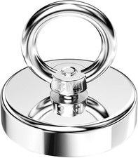 Magneti Neodimio Forza di Trazione 130 Kg Rotondo Magnete da Pesca Super Potente