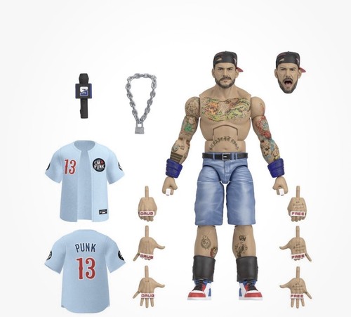 Wwe elite mano punk - wwe,
