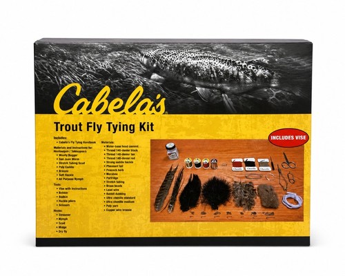 Cabela trout fly tying kit - cabela’s,