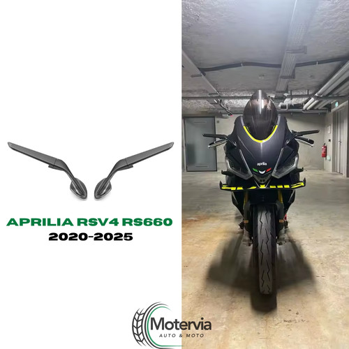 Specchietti neri aprilia rsv4 - neri,