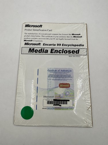 Microsoft encarta - microsoft,