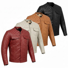 Giubbotto Moto in pelle da