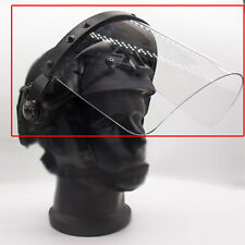 Maschera antisommossa lente anti nebbia tattica ribaltabile per casco MICH veloce