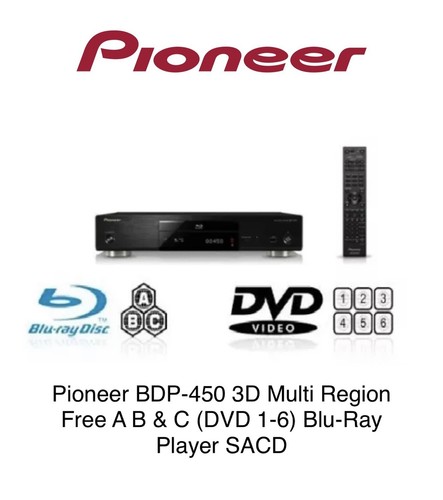 Pioneer bdp 450 - pioneer, multi