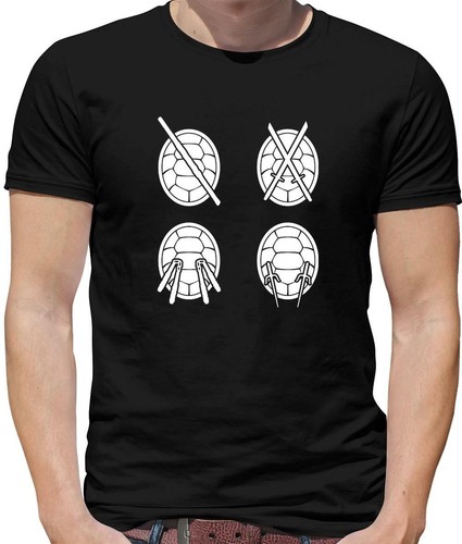 Shirt uomo armi tartarughe - t-shirt,