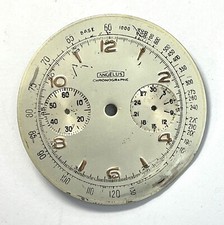 ESFERA  ANGELUS CHRONOGRAPH VENUS 188  PARA PIEZA DE RECAMBIO ANCHO 34.8MM