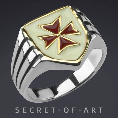 Anello cavaliere templare - anello,
