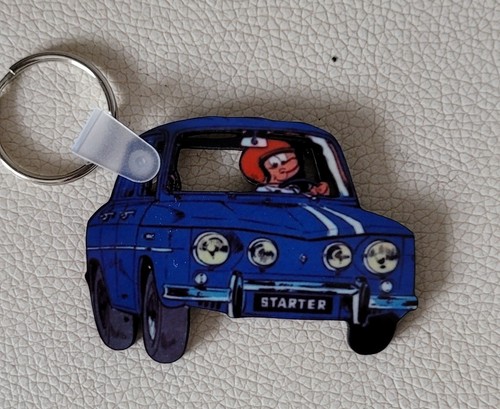 Porte clé starter renault - clé, r8